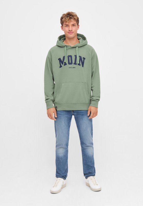 Moin Hoodie - hedge green